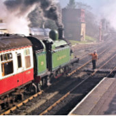 STEAM TRAINS THERMOSBEKER