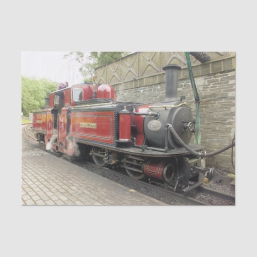 STEAM TRAINS TISSUEPAPIER (Voorkant)