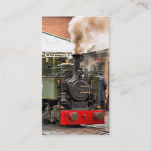 STEAM TRAINS VISITEKAARTJE