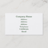 STEAM TRAINS VISITEKAARTJE (Achterkant)