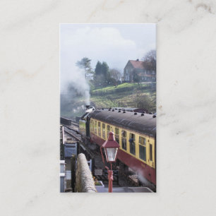 STEAM TRAINS VISITEKAARTJE