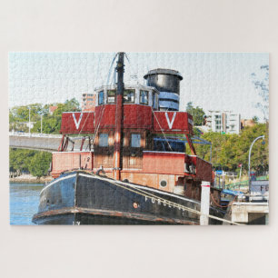 Steam Tugboot Forceful, Queensland Legpuzzel