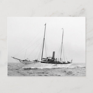 Steam Yacht North Star, begin jaren 1900 Briefkaart