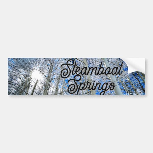 Steamboat Springs Bumpersticker (Voorkant)