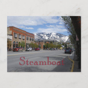 Steamboat Springs Colorado Carte postale