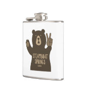 Steamboat Springs Colorado Peace Beer Heupfles (Links)