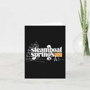 Steamboat Springs Colorado Ski Snowboard Winter Sp Kaart