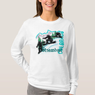 Steamboat Springs Colorado snowboard sweat - shirt