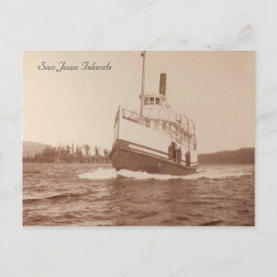 Steamboot Islander Briefkaart