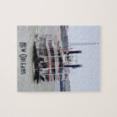 Steamboot op de Mississippi Legpuzzel (Horizontaal)