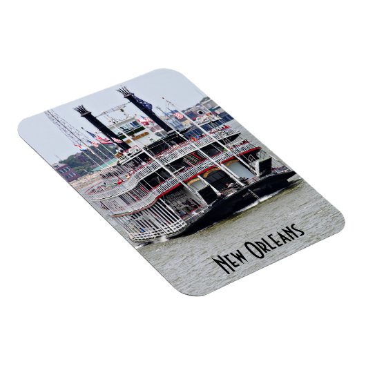 Steamboot op de Mississippi Magneet (Rechterzijde)