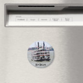 Steamboot op de Mississippi Magneet (Insitu (Vaatwasser))