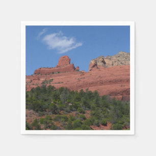 Steamboot Rock in Sedona Arizona Fotografie Servetten