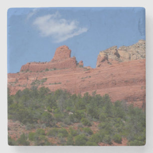 Steamboot Rock in Sedona Arizona Fotografie Stenen Onderzetter