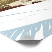 Steamboot Ski Area Winter Colorado  Poster (Hoek)