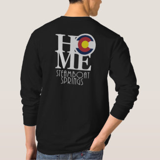 Steamboot Springs (backprint) T-shirt