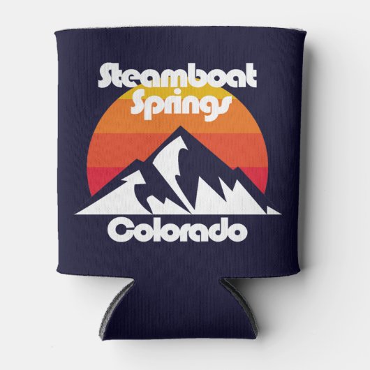 Steamboot Springs Colorado Blikjeskoeler (Voorkant)