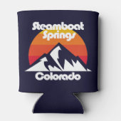 Steamboot Springs Colorado Blikjeskoeler (Achterkant)