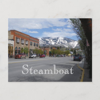 Steamboot Springs Colorado Briefkaart