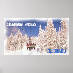 Steamboot Springs Colorado poster