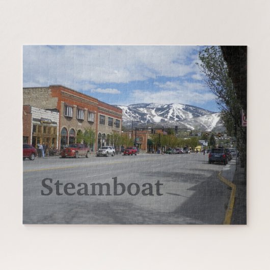Steamboot Springs Colorado Puzzle Legpuzzel (Horizontaal)