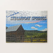 Steamboot Springs, Colorado - stijl Legpuzzel (Horizontaal)