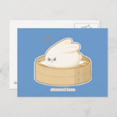 Steamed Buns Briefkaart (Voorkant / Achterkant)