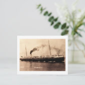 Steamer Alberta - Louis Pesha Briefkaart (Staand voorkant)