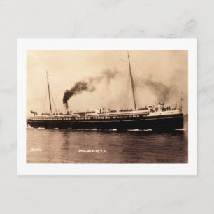 Steamer Alberta - Louis Pesha Briefkaart