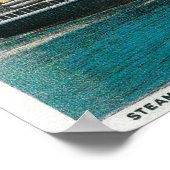 Steamer "Avalon" op Santa Catalina Poster (Hoek)