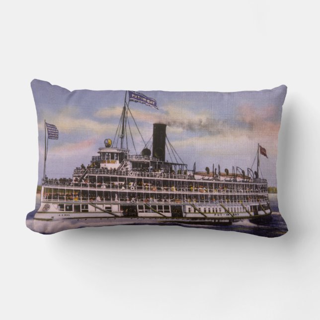 Steamer Grote Meren in de  baai Kussen (Voorkant)