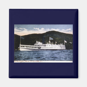 Steamer "Horicon" op Lake George, New York Magneet