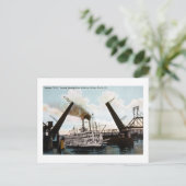 Steamer J.S., Peoria, Illinois Briefkaart (Staand voorkant)