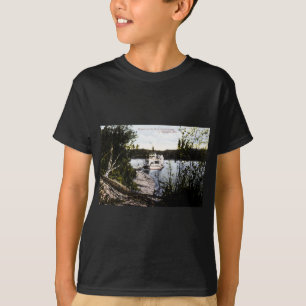 Steamer op de Saskatchewan, Edmonton, Alta. T-shirt