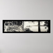 Steamer Tahoe Emerald Bay Foto 1910 Poster (Voorkant)