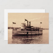 Steamer Thousand Islander Briefkaart (Voorkant / Achterkant)