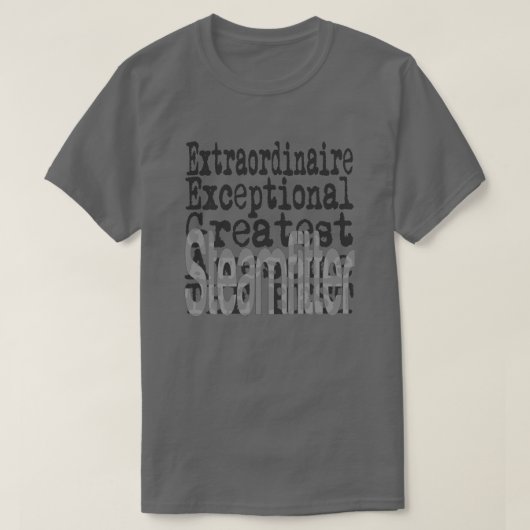 Steamfitter Extraordinaire T-shirt (Design voorkant)