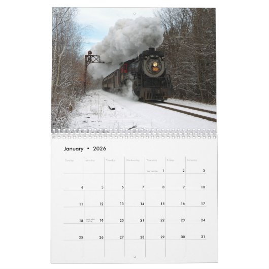 Steaming door de jaaragenda kalender (Jan 2026)