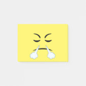 Steaming Emoji Post-it® Notes (Voorkant)