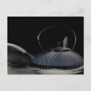 Steaming Tea Pot Briefkaart