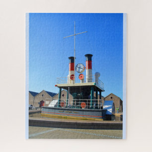 Steamklok in St Helier, Jersey Legpuzzel