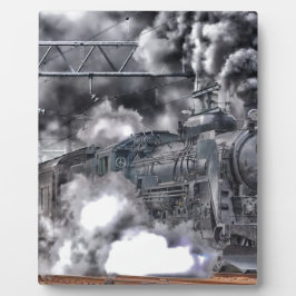 Steammotoren Trainen HDR-foto Fotoplaat