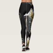 Steamplunk-ontwerp Leggings (Achterkant)