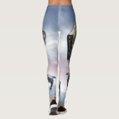 Steamplunk-ontwerp Leggings (Achterkant)