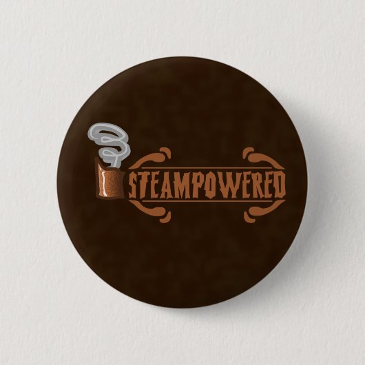 Steampowered Ronde Button 5,7 Cm (Voorkant)