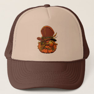 Steampumpkin Victoriaanse Halloween Collectie Trucker Pet