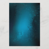 Steampun turquoise Achtergrond met tandwielen Programma (Achterkant)