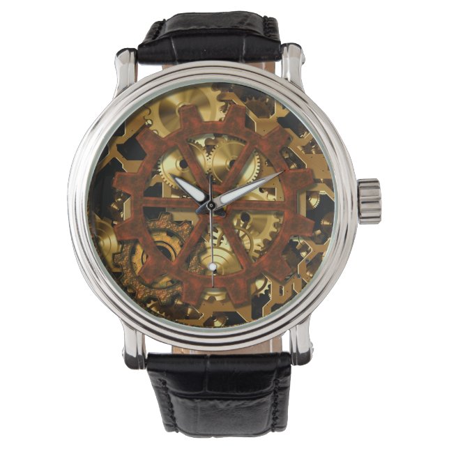 Steampunk 11 Options de montres et de chiffres (devant)