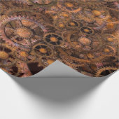 Steampunk 16 Verpakkingspapier Cadeaupapier (Hoek)