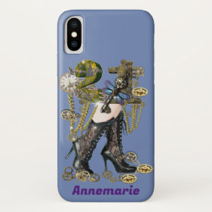 Steampunk 21e verjaardagscadeau iPhone x hoesje